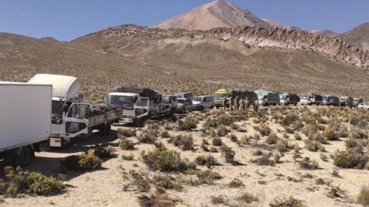 En Oruro comisan 71 vehículos con contrabando en sólo 4 días