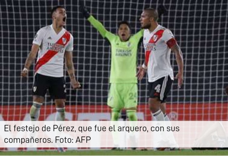 River Plate logró la hazaña con arquero improvisado y sin suplentes en la Copa Libertadores