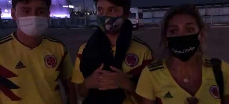 Familia Colombiana viajó a ver la Copa América a Brasil y se enteró que el torneo es sin público