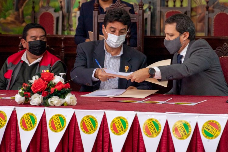 Un convenio interinstitucional promoverá la marca “Hecho en Bolivia”