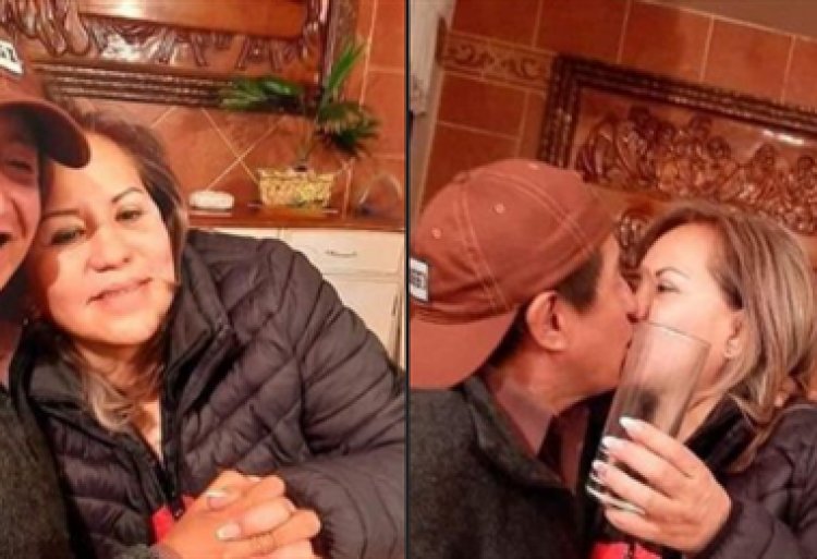 Difunden fotos de una asambleísta besando al ‘Tata’ Quispe; ella dice que “jugaban a la botella”