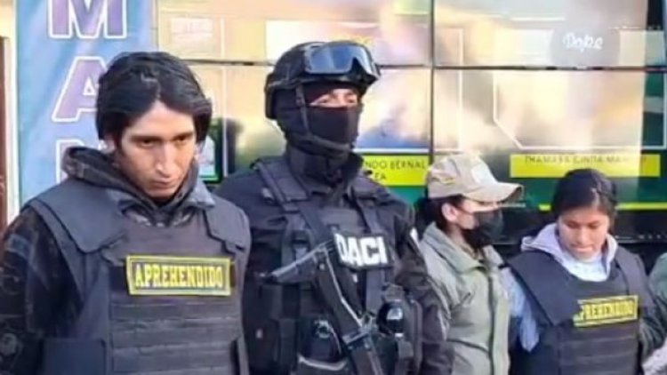 Policía captura a los asaltantes de una gasolinera en Oruro y recupera Bs 8.000 robados