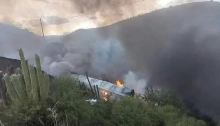 Conductor de una cisterna falleció calcinado tras accidente en la vía Villazón – Tupiza