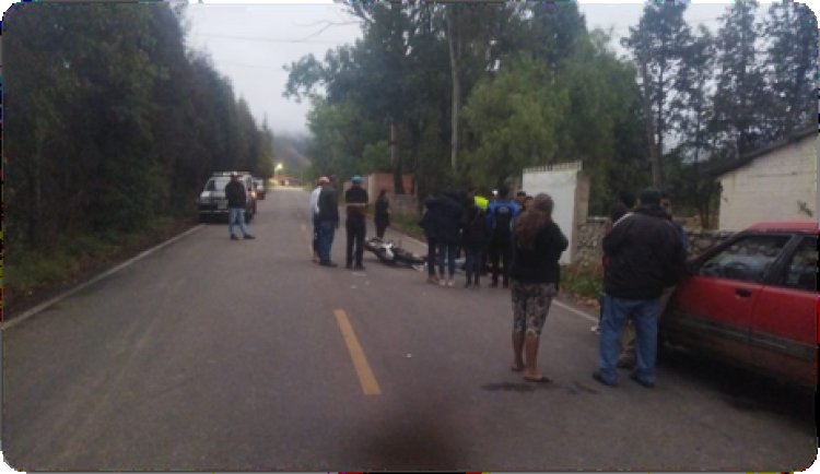 Tragedia en San Lorenzo – Tarija, un joven falleció tras caer de una motocicleta