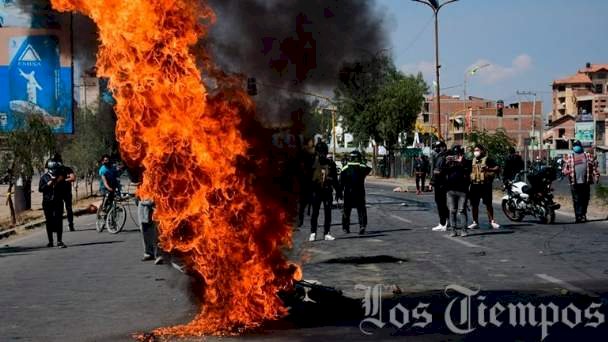 Se registran enfrentamientos en Cochabamba entre la Resistencia y bloqueadores