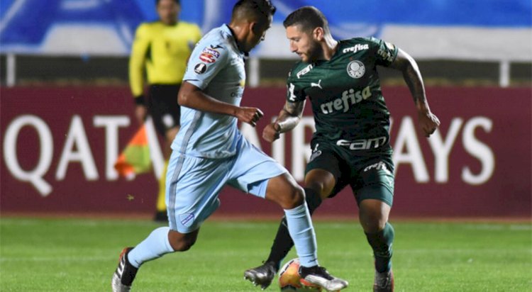 Bolívar no pudo con Palmeiras, perdió 1-2