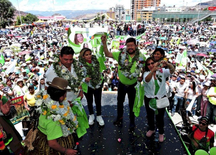 Jeanine Áñez y Samuel Doria Medina abandonan la carrera electoral ‘por el bien mayor’